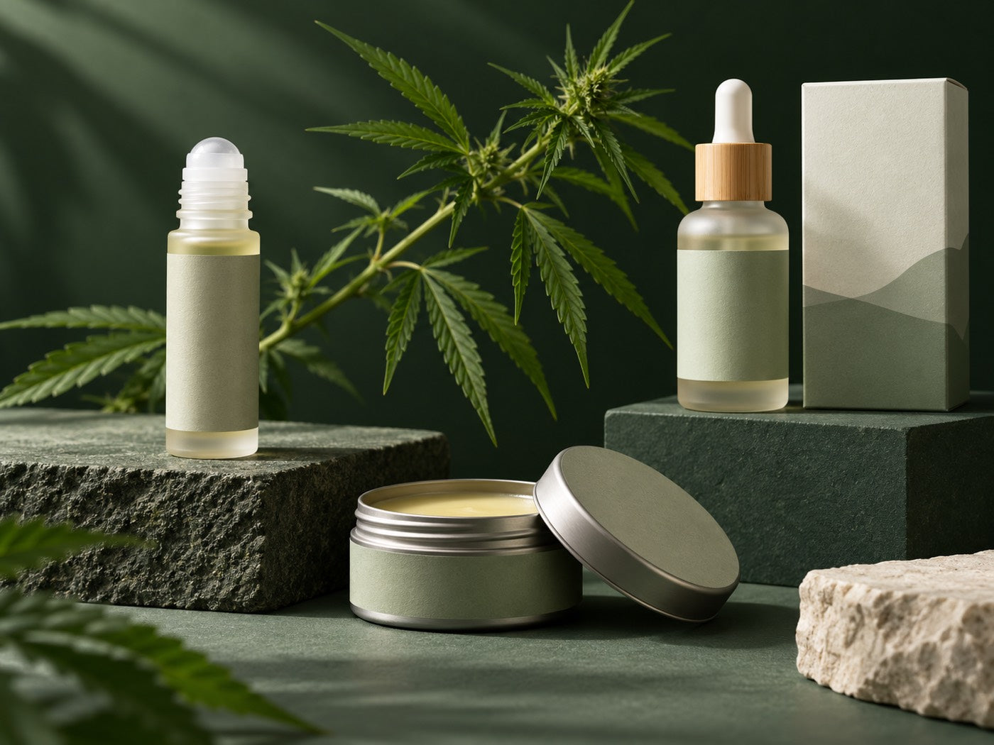 Topical CBD collection
