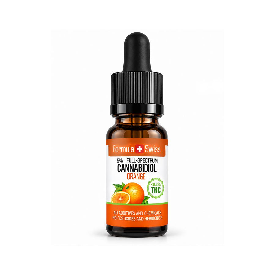 CBD olie i MCT-olie Appelsin