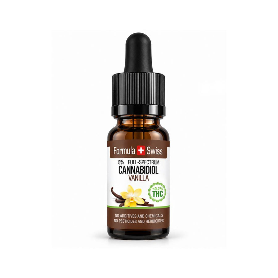 CBD olie i MCT-olie Vanilje